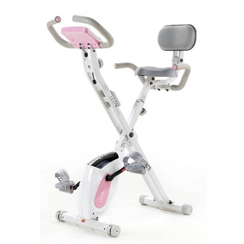 Authentic folding dynamic folding bicycle home fitness E-bike magnetically controlled silent small bicycle aerobic bicycle weight loss