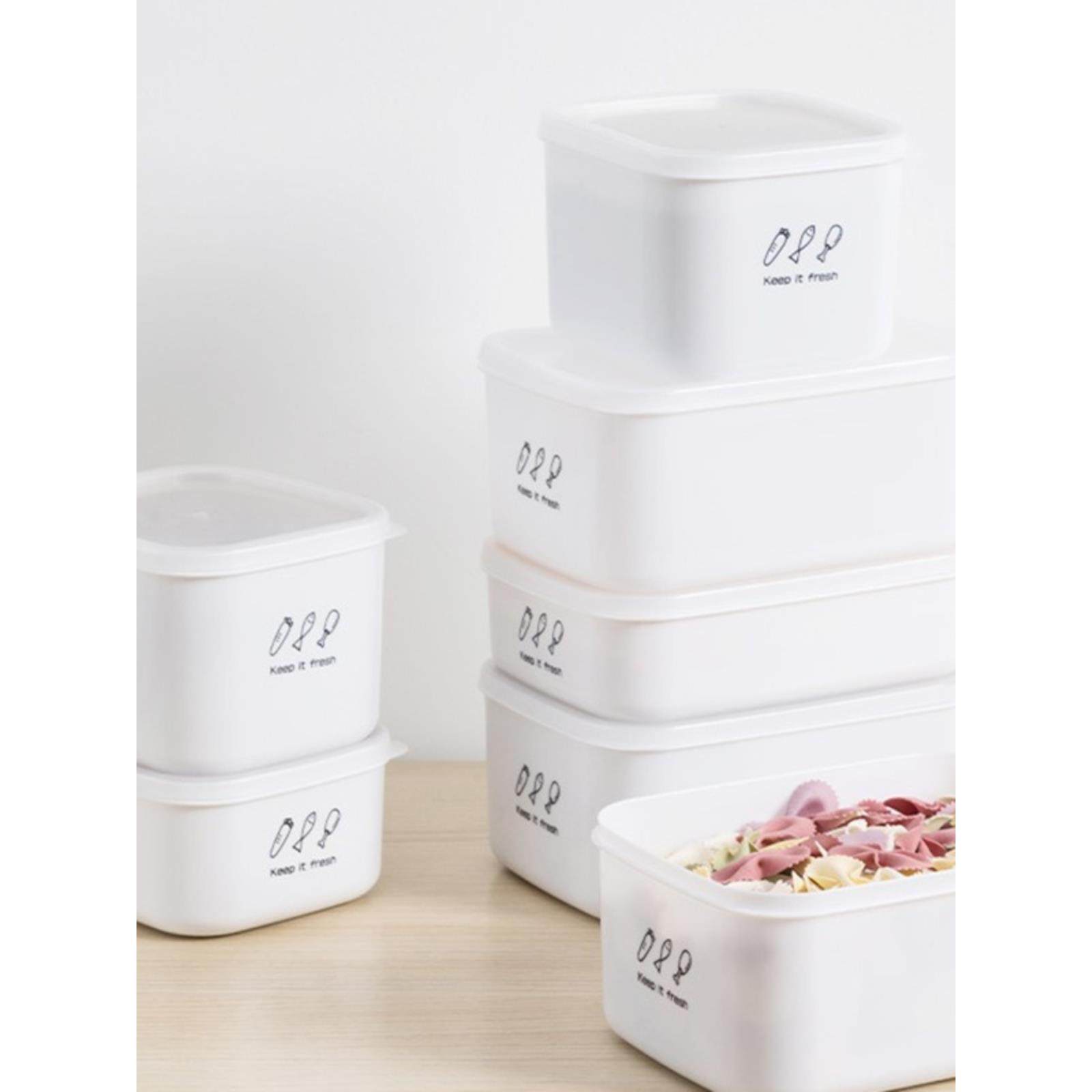 冰箱食品收纳盒剩菜饺子食物杂粮餐盒饭盒家用塑料保鲜盒密封带饭,淘宝优惠券,粉丝福利购,淘宝优惠卷