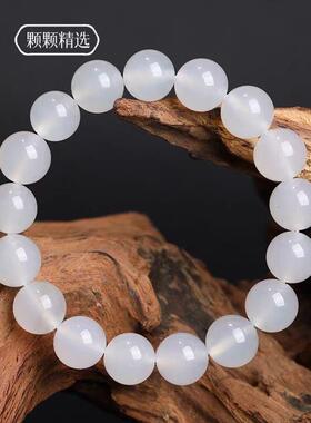 玛瑙石手手串货原红色白黑黄绿玛瑙单圈品玛瑙串手链饰拿货发