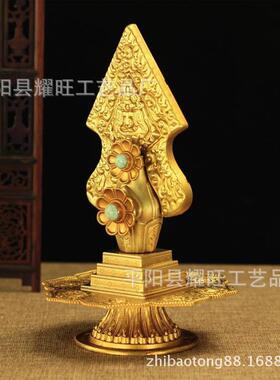 朵玛食子 高19cm修行法器供品八供摆件 酥油花