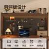 Desktop hole board bookshelf multi-layer simple multi-functional student desk storage rack iron art can be placed on the desktop