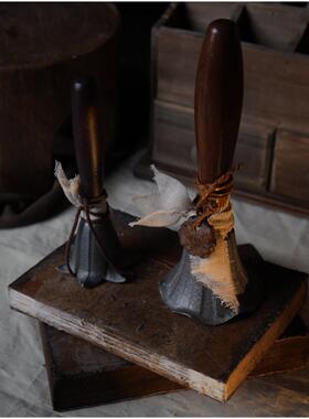 巫铃手摇铃正念铃上餐送菜铃覆古装饰密室道具逃脱酒吧饭厅课铃