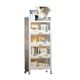 Side cabinet kitchen storage cabinet household cupboard against the wall simple modern living room storage tea cabinet wall storage cabinet