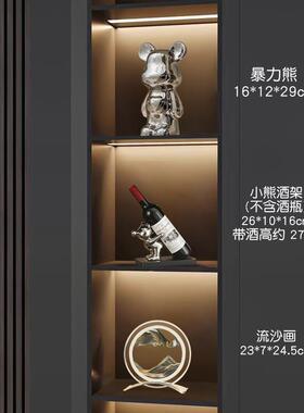 正品轻高档套装摆件家奢居电视新柜房厅玄关酒客柜餐厅柜装饰品摆