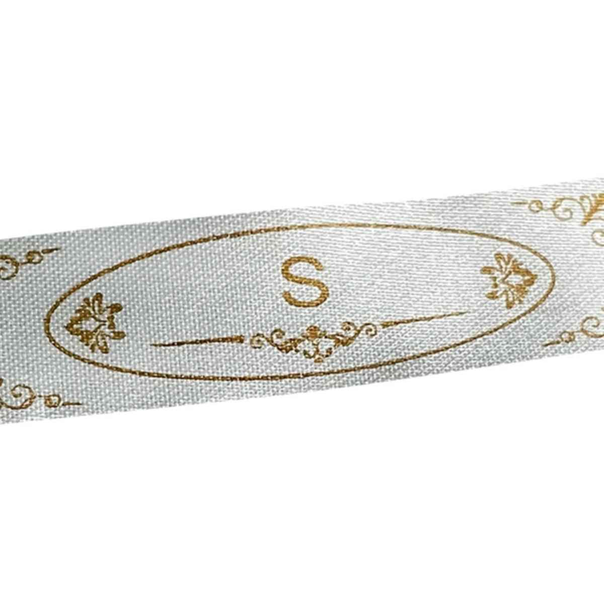 现货免缝领标可粘贴布标签定做印刷文字丝带 不干胶布质自粘胶贴 - 图3