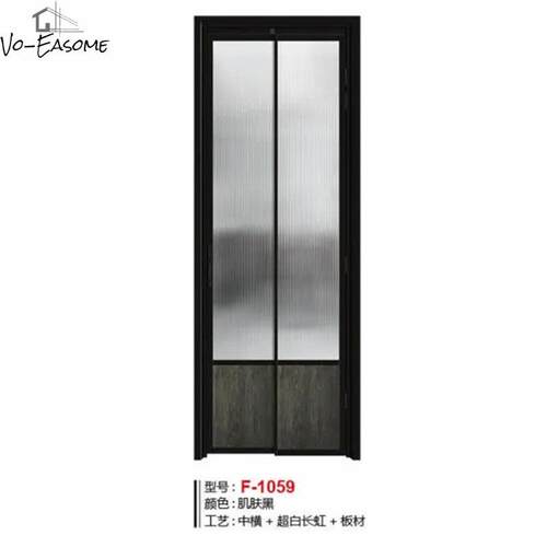 铝合金小TP门PD铝合金极门尚玻璃门平开推拉门厨房门所厕门洗手间 - 图1