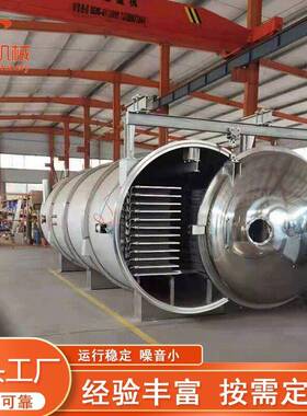 蓝莓草莓冷冻干燥机山楂苹果片真空冻干设备大型商用水果冻干机