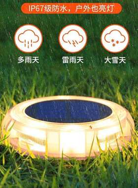 太阳能户外地埋灯防水花园别墅壁灯景观庭院台阶装饰地插草坪灯