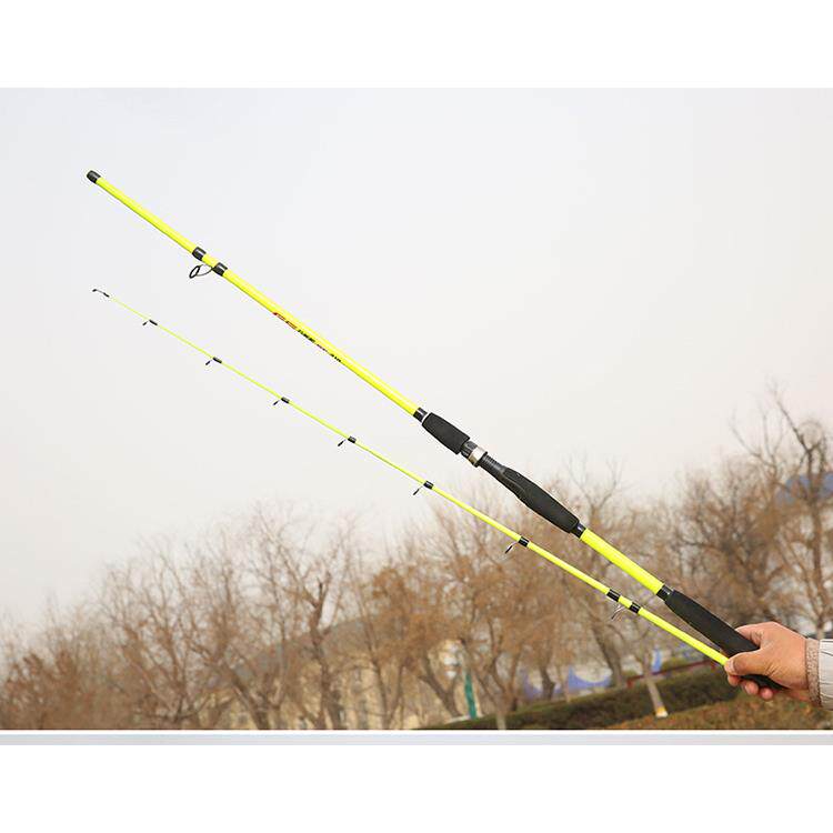 直销新款1.8/2.1/2.4米船钓竿/碳素实心船钓竿/直柄近海杆铁板竿