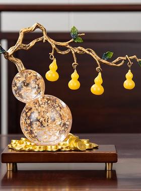 客厅摆件高端大气上档次现代简约轻奢酒柜装饰品客厅电视柜玻璃柜