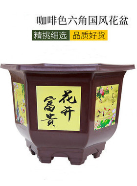 六角形盆景花盆花盆花盆花盆花瓶