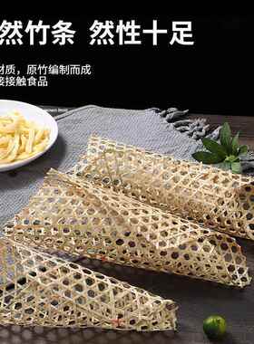 手工竹编六角形竹达油防粘小蒸6眼孔六角边竹笪竹达竹网垫小中大