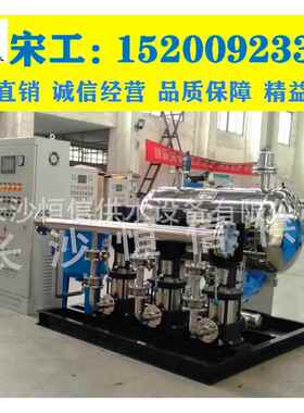 无负压生活给水加压设备、 变频恒压中水机组， 智能化箱式泵站