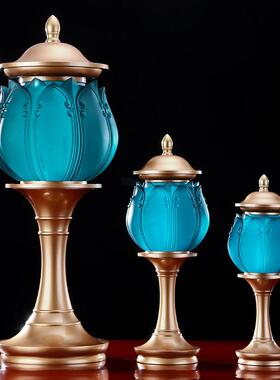 供佛用品佛具大全供奉全套装琉璃居家佛堂寺庙用品香炉供水杯果盘