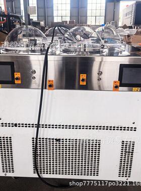 跨境现做现卖冰淇淋机双缸前台手工冰激凌机商用Gelatofreezer
