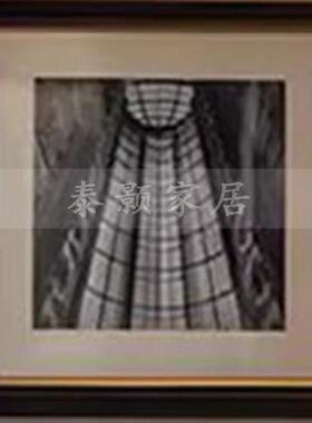 现简约样板房电视柜背景墙书房书柜售楼处吧台展示柜组合摆件