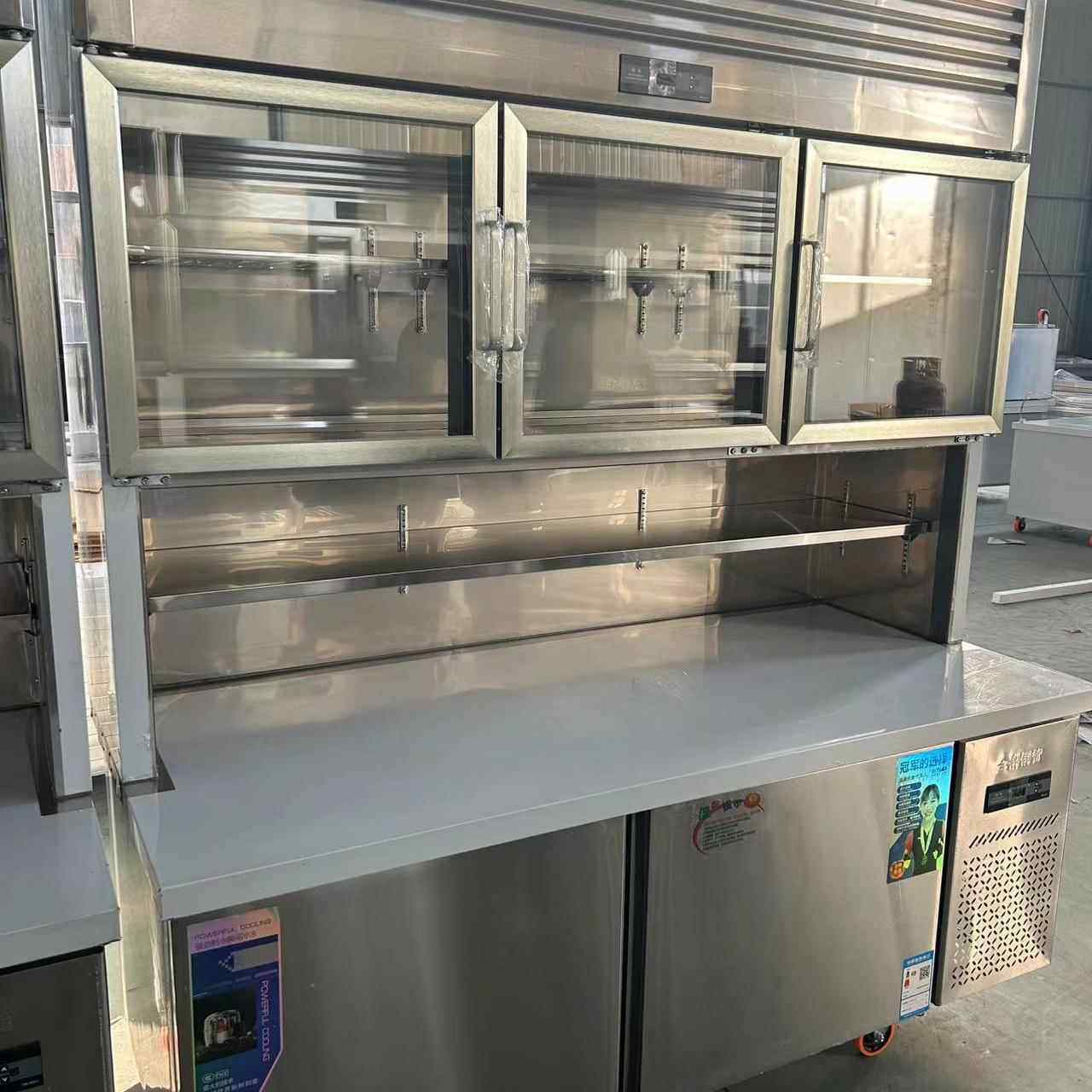 台面冷藏制冷壁挂墙式冷冻子母柜上分体冰箱商用双温冰柜厨房吊柜,淘宝优惠券,粉丝福利购,淘宝优惠卷