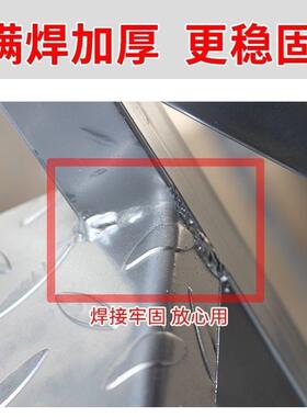 带轮子踏步台阶梯工业梯子扶手梯加厚登高工程梯二三步梯户外楼梯