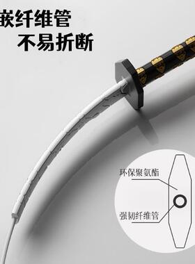 古代汉剑越王勾践卧薪尝胆三国兵器儿童玩具PU赵云枪斧子关羽大刀