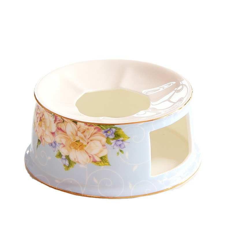 Tea set teapot ceramic insulation furnace heating base bone porcelain tea warmer warm tea stove tea warmer tea set accessories