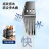 Kitchen chopstick storage box wall-mounted chopstick cage household drain spoon knife fork chopstick tube chopstick basket rag rack