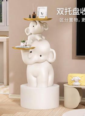 网红大象台灯客厅落地摆件卧室沙发电视柜家居装饰品客厅乔迁新居