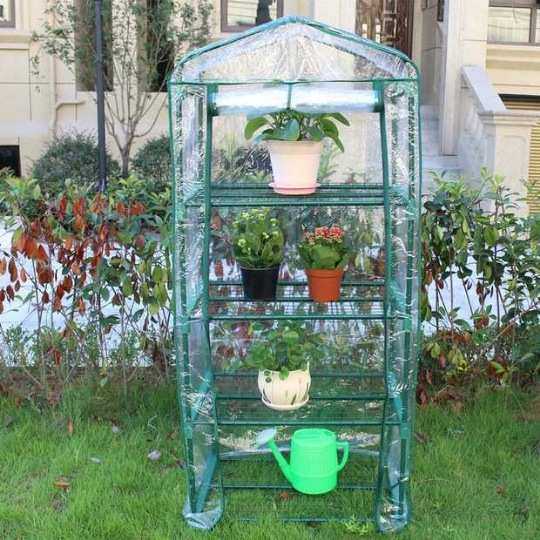批发花园暖房 多层置物架小花房外罩 温室保暖阳光房 育苗房花架,淘宝优惠券,粉丝福利购,淘宝优惠卷