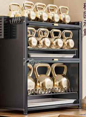 碗柜家用厨房碗架沥水架多功能防尘碗碟置物架台面小型碗盘收纳柜