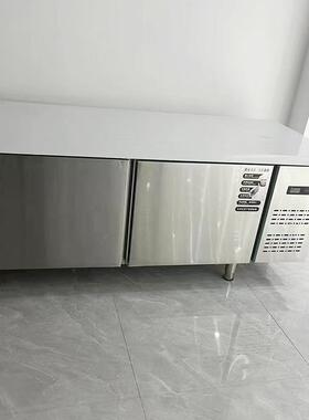 商用冷藏工作台直冷冷冻柜厨房冰箱不锈钢冰柜保柜鲜平台雪柜