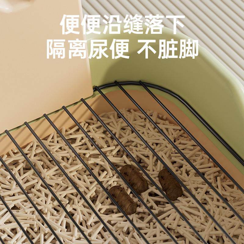 超大号狗厕所高围栏铁网抽屉式防踩尿溅易清洗特大狗便盆宠物砂盆,淘宝优惠券,粉丝福利购,淘宝优惠卷