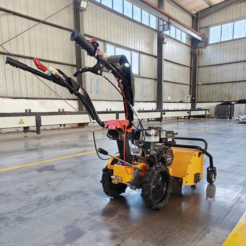 Small and lightweight gasoline micro-tiller, four-wheel drive weeding rotary tiller, multi-functional all-in-one machine, new export model for foreign trade