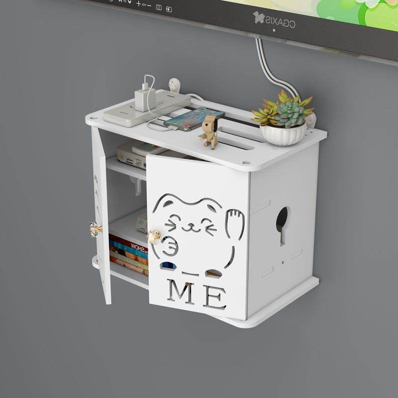 无线路由器放置架多层散热桌面光猫机顶盒收纳盒大号置物架客厅,淘宝优惠券,粉丝福利购,淘宝优惠卷