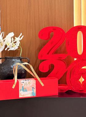 2026新年立体装饰摆件入户玄关客厅桌面过年店铺橱窗氛围场景布置