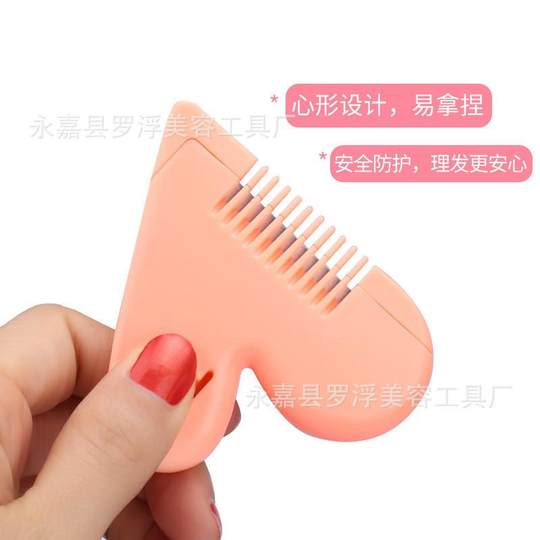 Bangs trimming, hair cutting, lip scrub for men