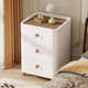 Deeper-style drawer storage cabinet storage cabinet household slit storage cabinet thickened Japanese bedroom bedside cabinet
