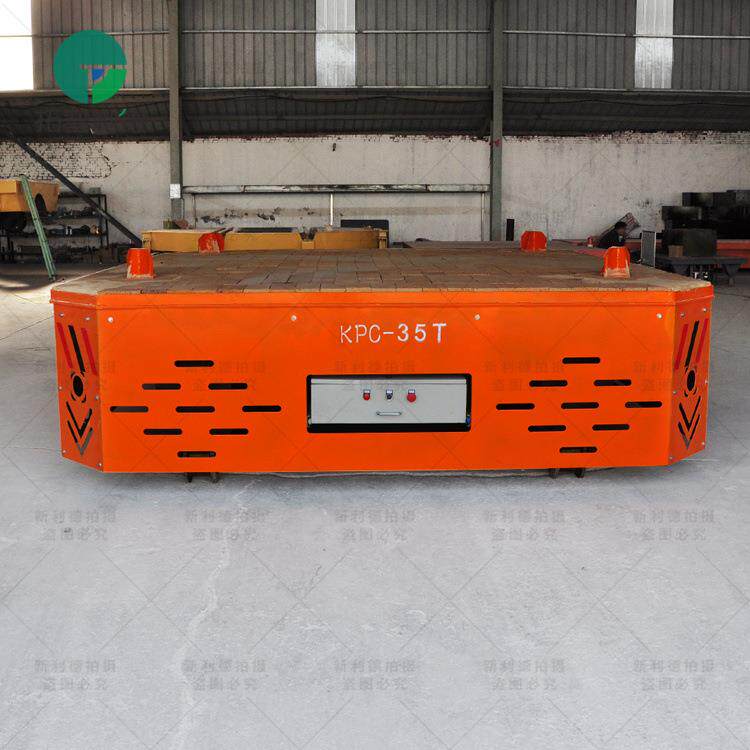 High-temperature-resistant flat car for heavy-duty transportation, intelligent rail transport vehicle, electric flat car supplier powered by sliding contact line