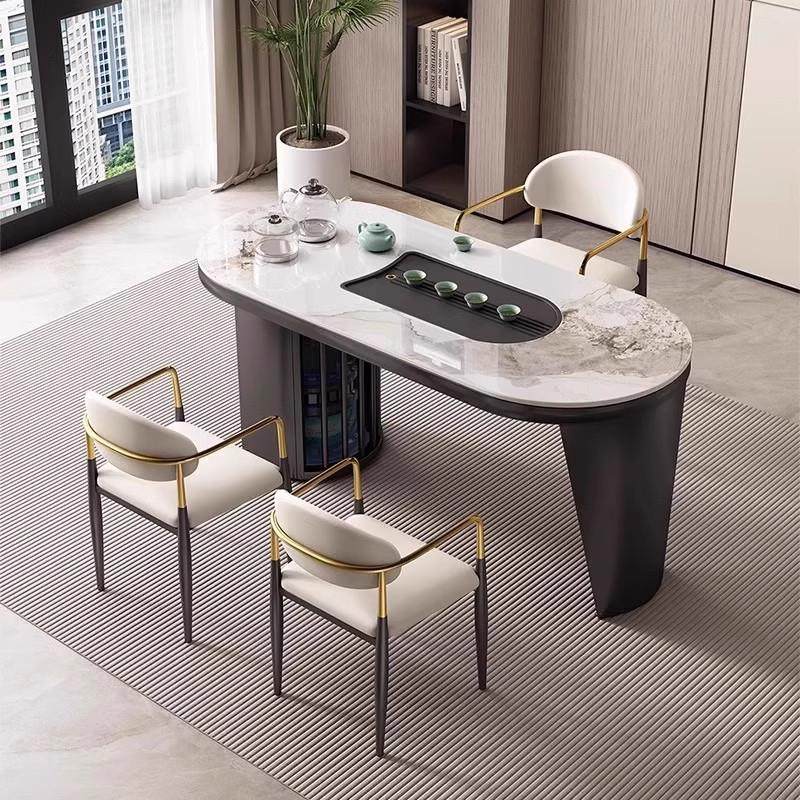 岩板茶桌椅组合阳台轻奢茶台现代家用小户型泡茶桌简约茶几小茶台,淘宝优惠券,粉丝福利购,淘宝优惠卷