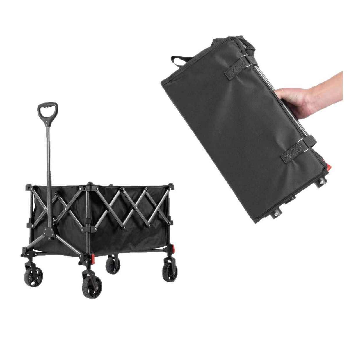 户外露营车一键拆卸轮营地车露营小拖车便携可折叠摆摊小推车,淘宝优惠券,粉丝福利购,淘宝优惠卷