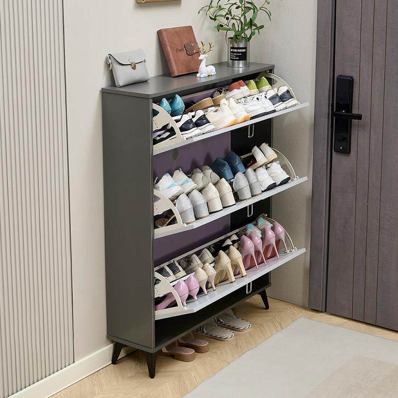 超薄鞋柜17cm经济型家用门口新款收纳窄入户爆款轻奢翻斗式小鞋架,淘宝优惠券,粉丝福利购,淘宝优惠卷