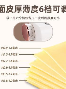 Sinydr面条机压面机家用小型全自动电动多功能馄饨饺子皮一体机