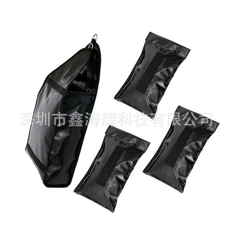 Outdoor fitness sports adjustable belt running sandbag pulling bag outdoor sprint training sandbag