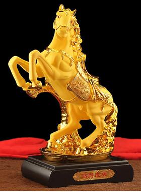 新款直销马摆件马到成功大号招财客厅工艺品办公室桌摆设公司开业
