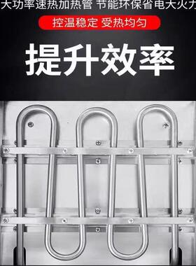 鸡蛋汉堡机摆摊商用电肉蛋堡锅街头小吃燃气车轮饼机瓦斯汉堡炉子
