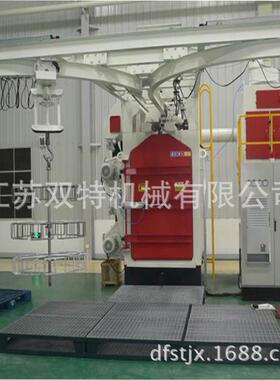 厂家供应吊钩式抛丸清理机立式双吊钩进出轨道式吊勾抛丸机
