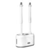 New multi-functional silicone plastic toilet brush with no dead ends to clean the toilet artifact brush wall-mounted home bathroom