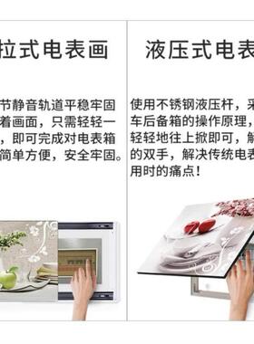 创意画变电箱电表箱装饰画中式电闸盒标箱欧式酒吧画框咖啡厅现代
