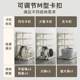 Kitchen storage rack household multi-function pot storage rack multi-layer cabinet sink stove layer pot rack