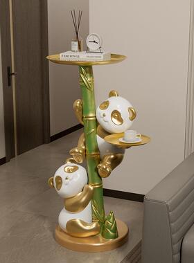 汉美熊纳猫大型收托盘饰落地摆件客厅贝24062706电视柜家居装乔迁