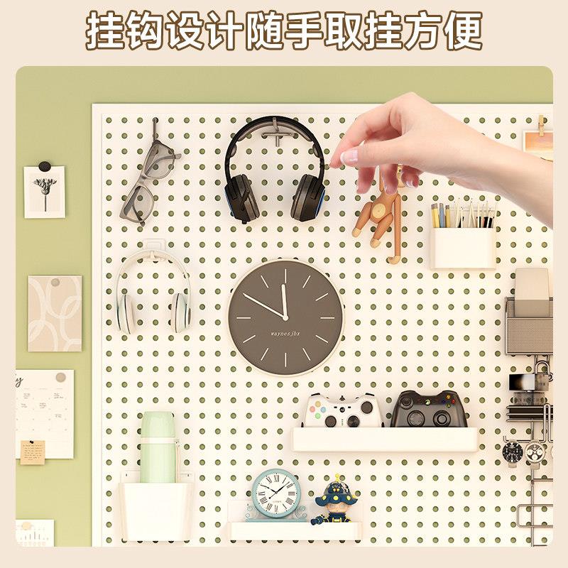 Desktop hole plate storage rack without punching vertical clip-type desk storage accessories office desk work station bezel