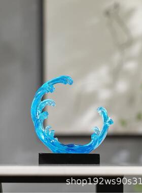 档轻奢高家居饰品客玄关厅办公室工艺品酒风生水起柜软SMQ装饰品